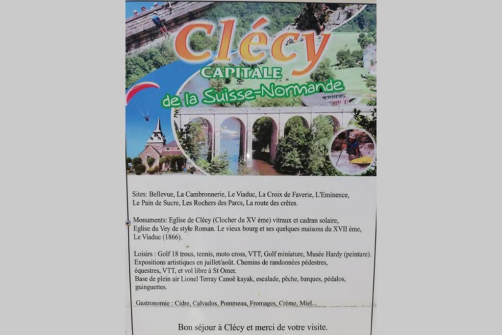 La Maison Reseau Cycle Et Gites Clécy Екстериор снимка