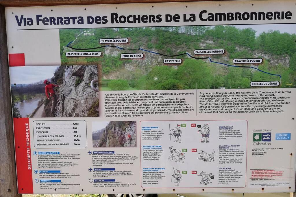 La Maison Reseau Cycle Et Gites Clécy Екстериор снимка